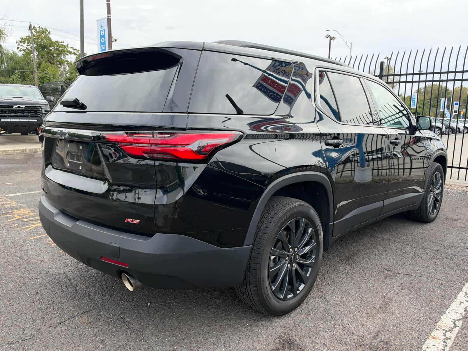 Used 2024 Mosaic Black Metallic Chevrolet RS image 4