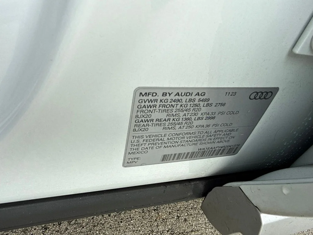 Used 2024 White Audi 45 S line Premium image 20
