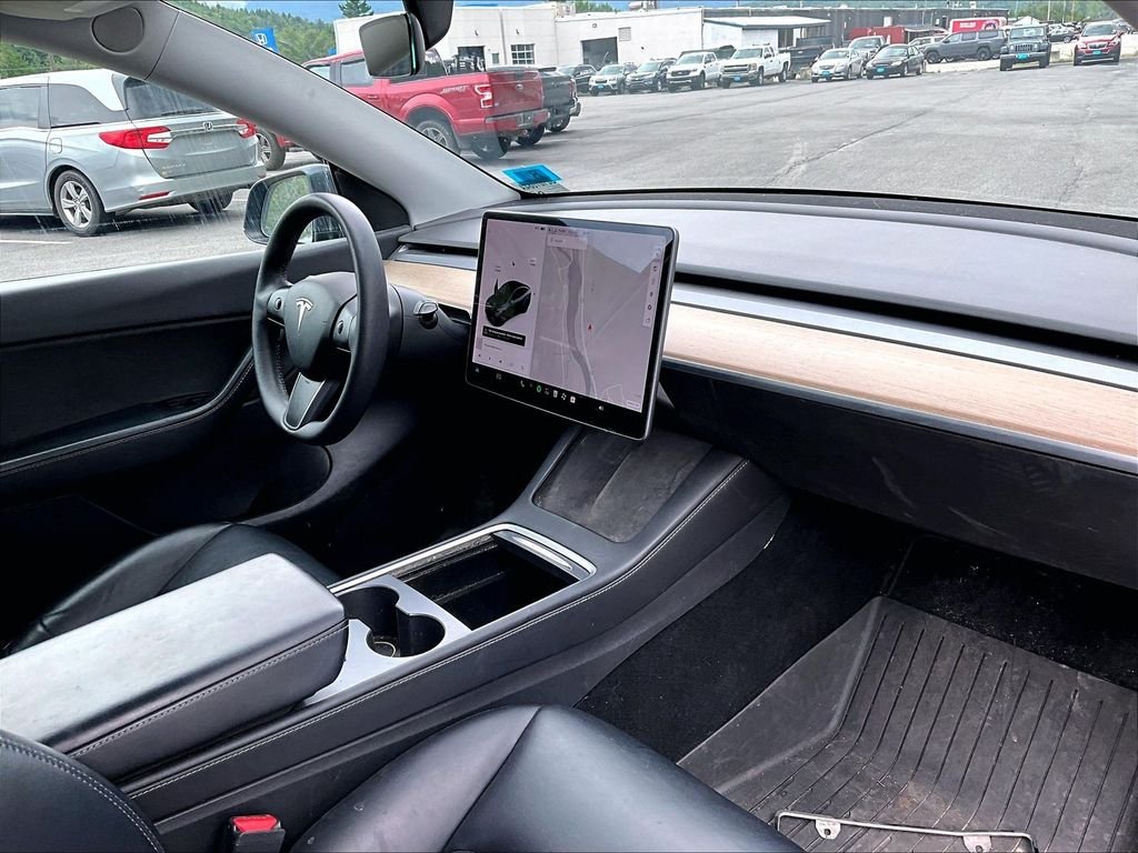 Used 2021 Midnight Silver Metallic Tesla Long Range image 14