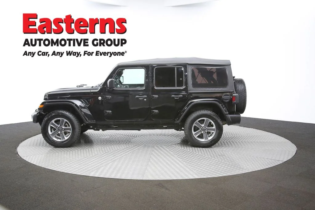 Used 2021 Black Jeep Unlimited Sahara image 57