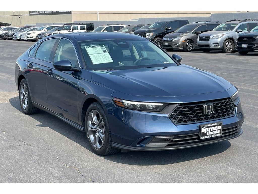 Used 2024 Canyon River Blue Metallic Honda EX image 8