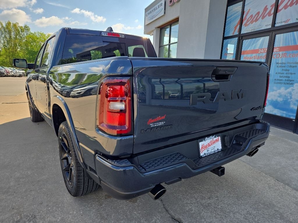New 2026 Forged Blue Metallic Exterior Paint RAM Laramie image 9
