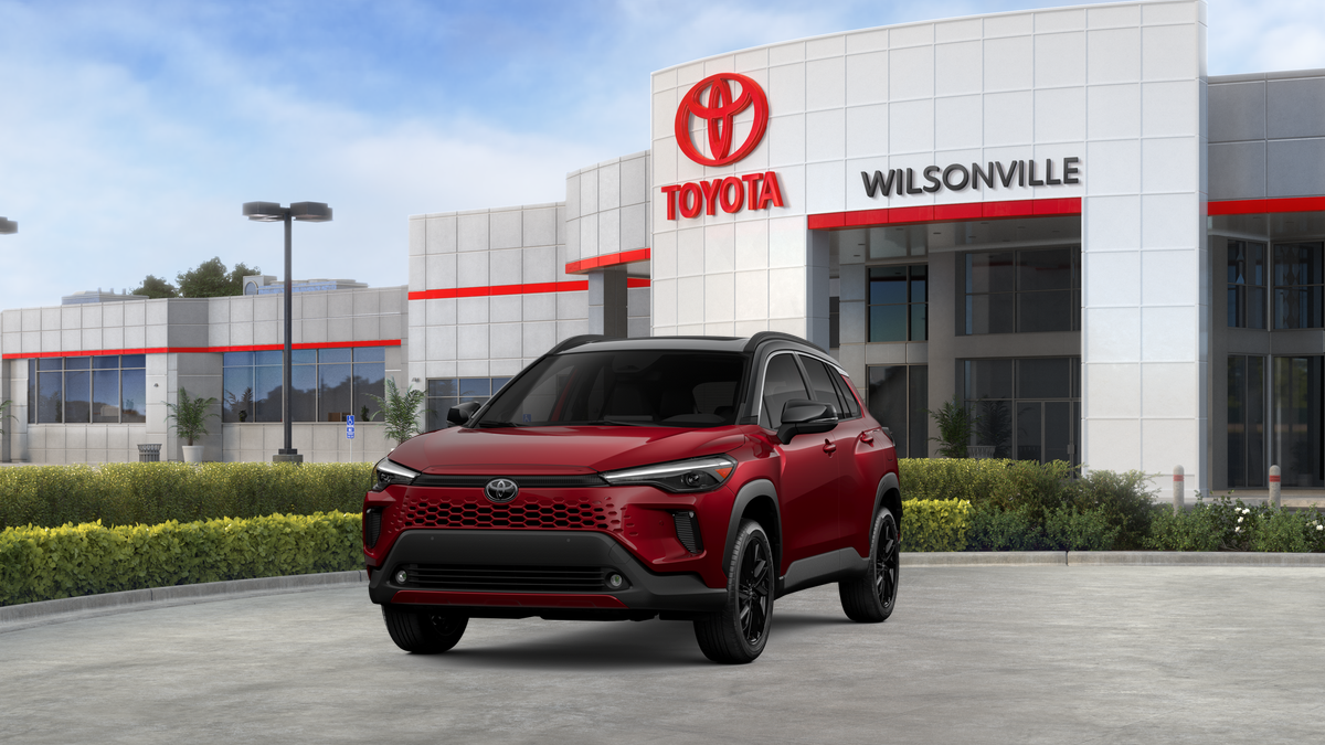 New 2026 Soul Red Crystal  with Jet Black roof Toyota Hybrid XSE image 18
