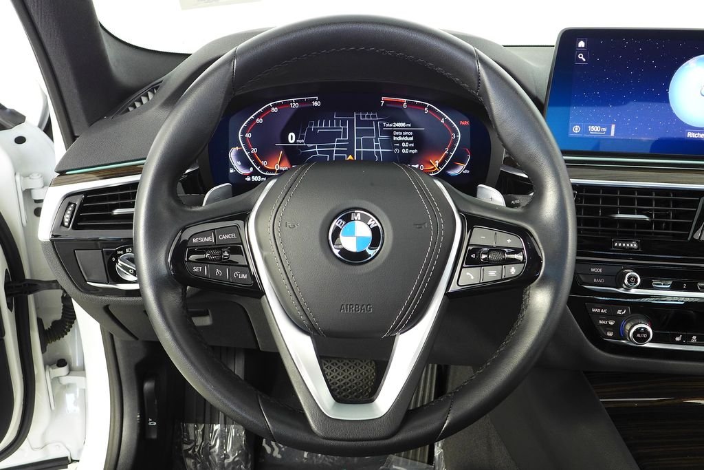 Certified Used 2023 Alpine White BMW 530i image 27