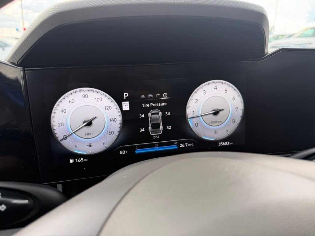 Used 2024 Intense Blue Hyundai SEL image 18