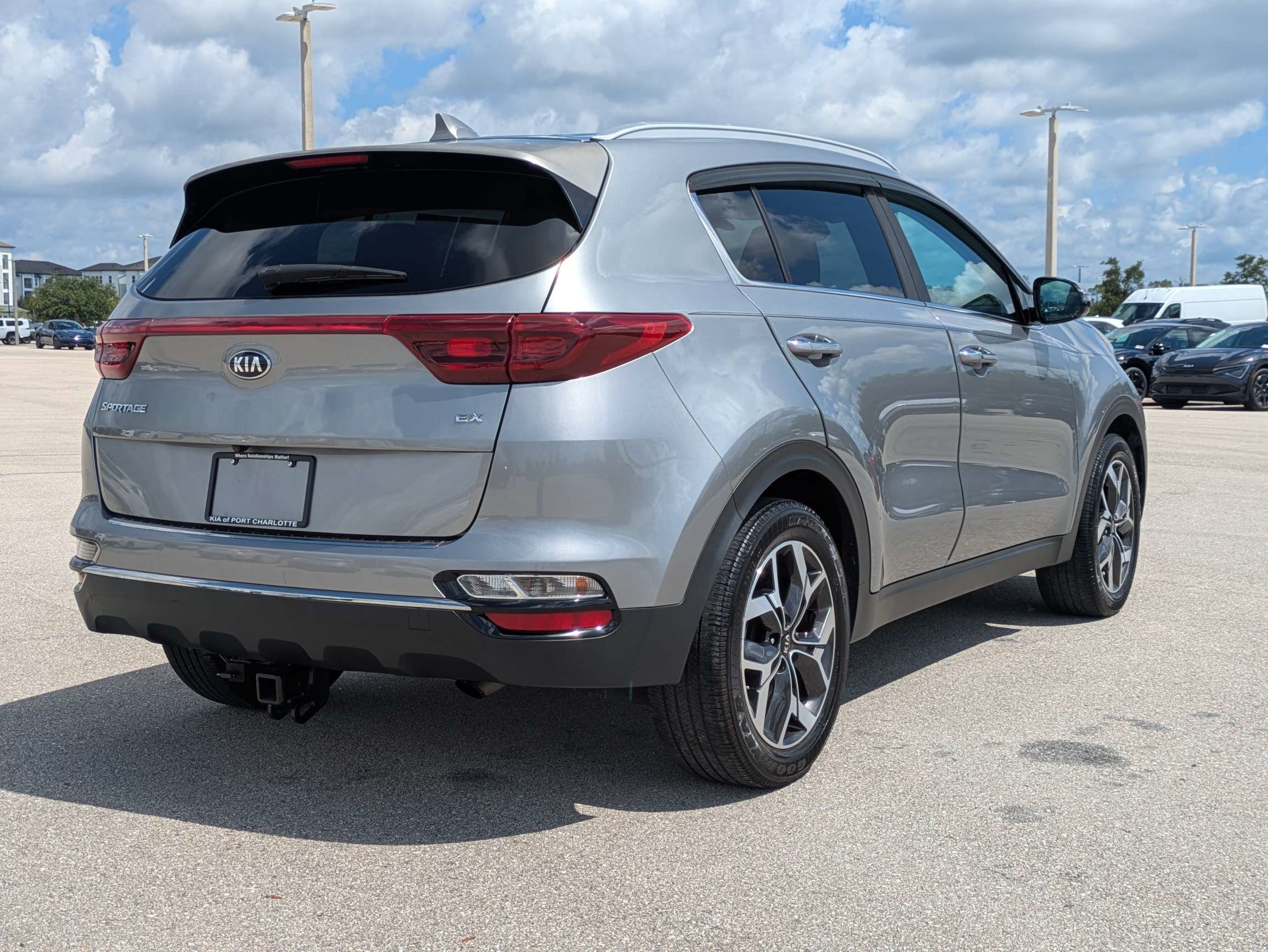 Used 2020 Steel Gray Kia EX image 5
