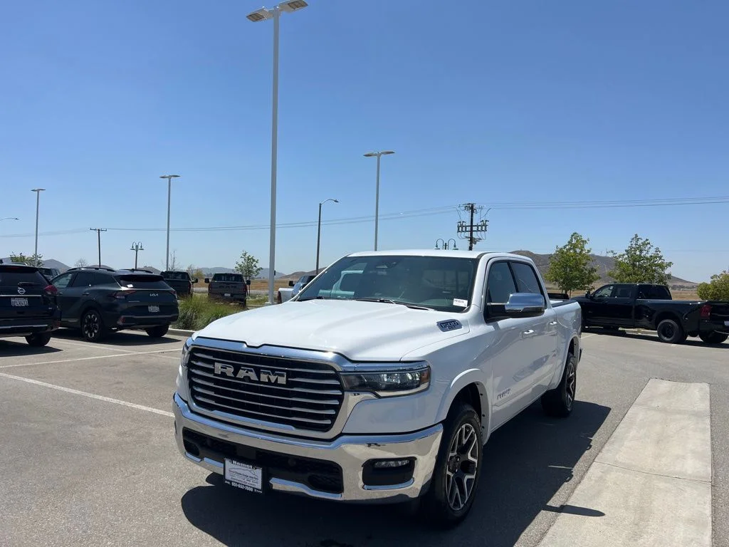 Used 2025 White Ram Laramie image 3