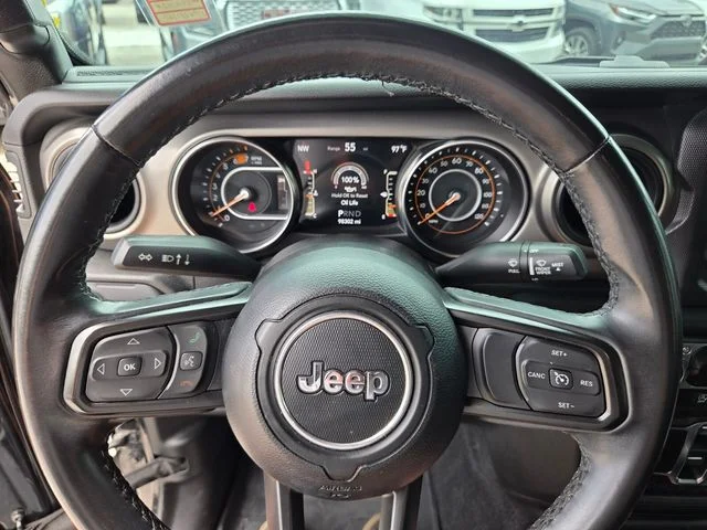 Used 2021 Black Jeep Unlimited Willys image 27