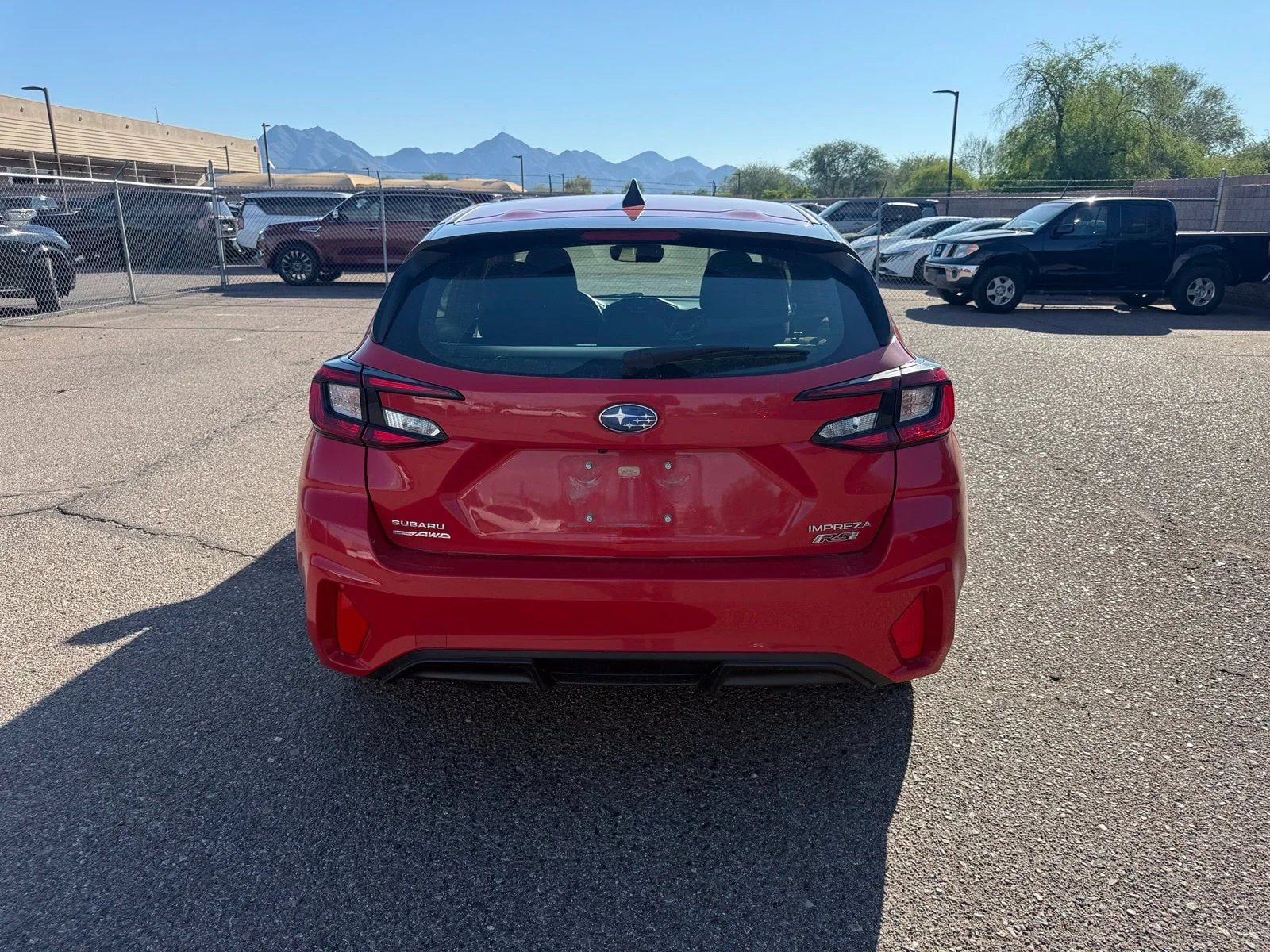 Used 2024 Pure Red Subaru 2.5RS image 5