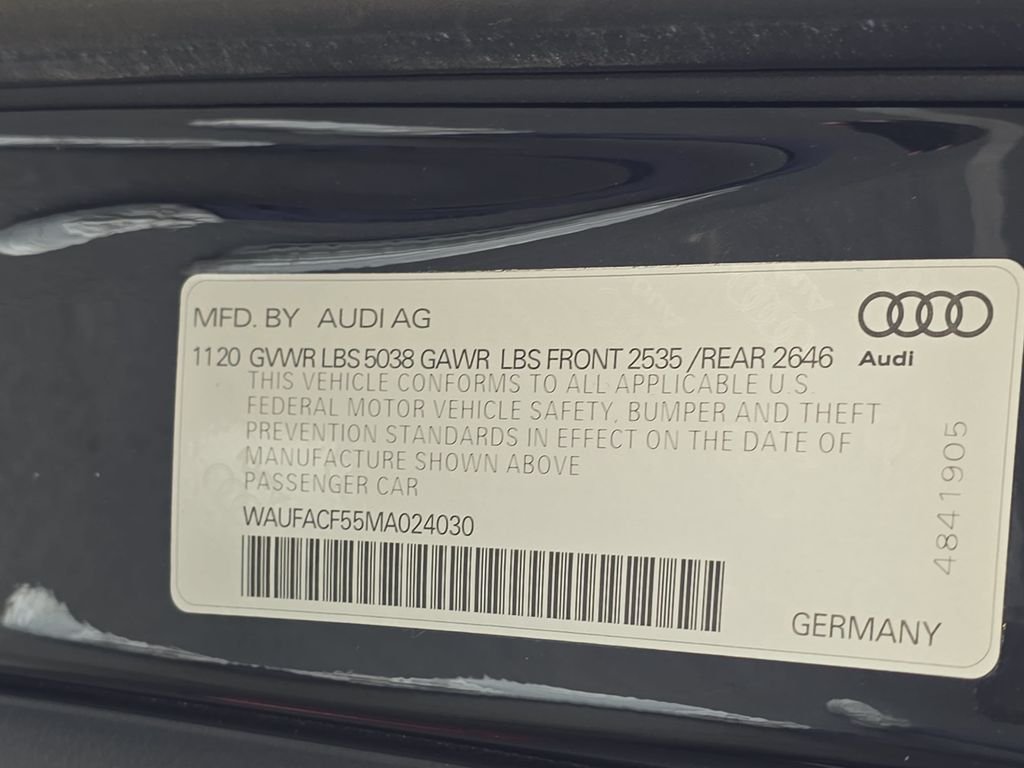 Used 2021 Black Audi 45 S line Premium Plus image 34