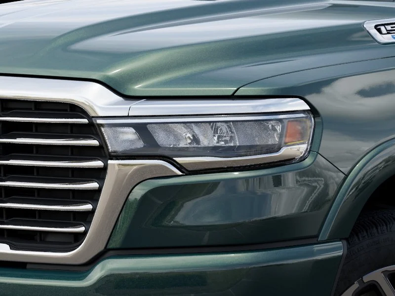 New 2026 Serrano-Green Metallic Exterior Paint RAM LARAMIE image 6