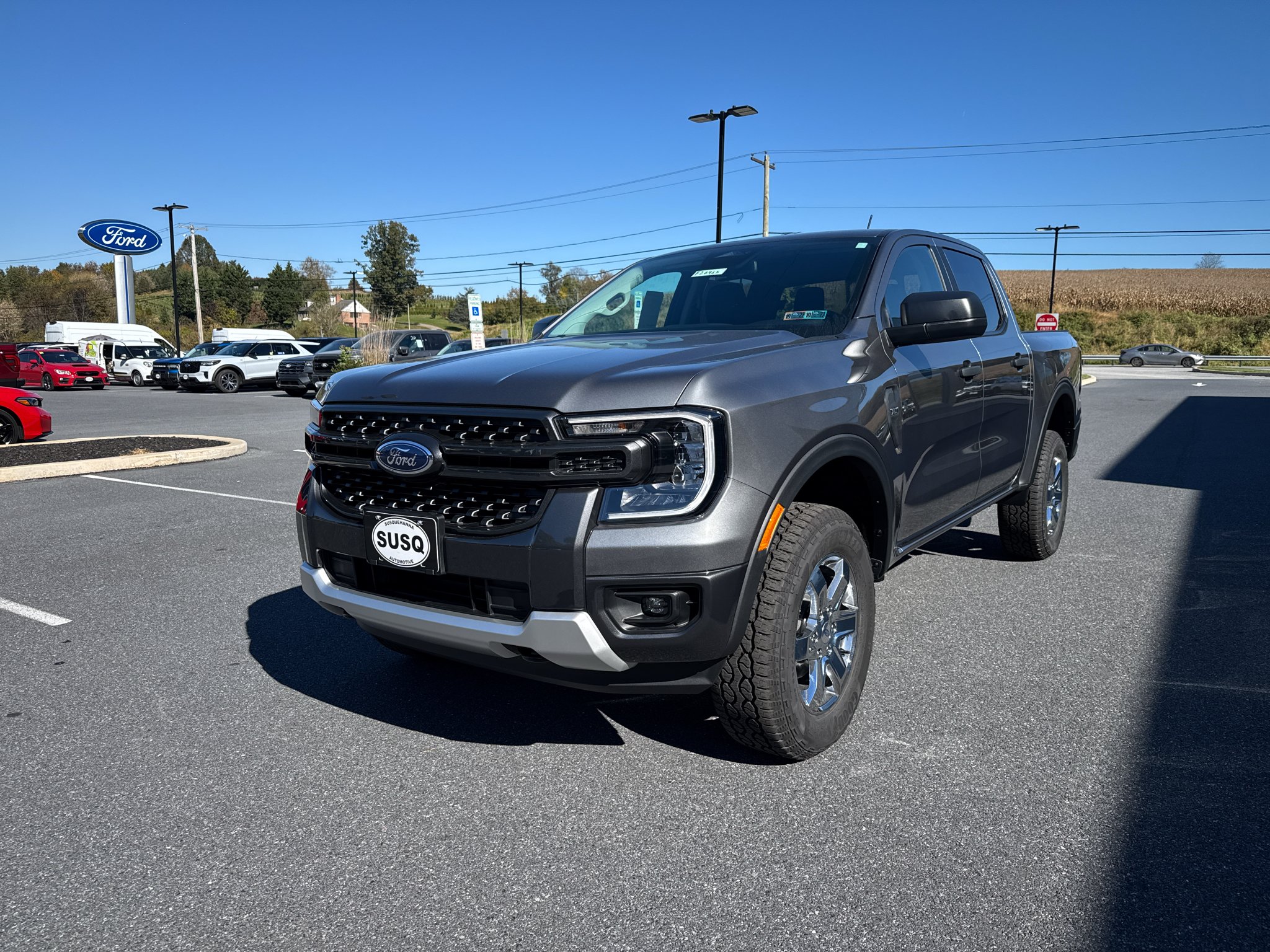 New 2026 Carbonized Gray Metallic Ford XLT image 14