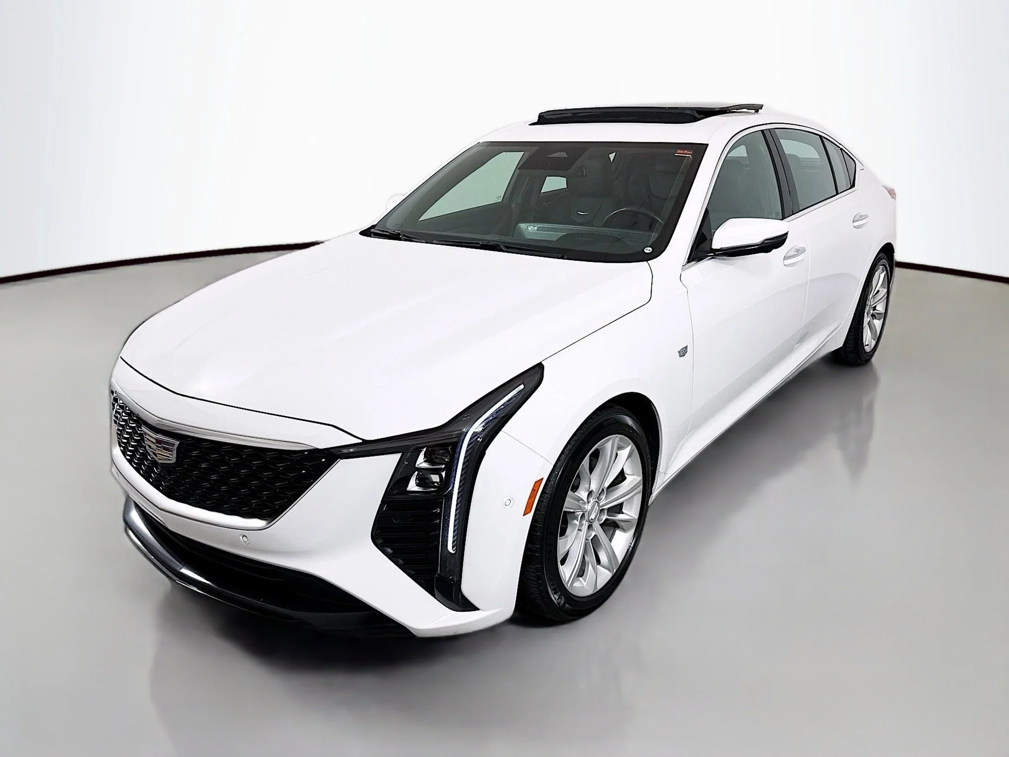 Used 2025 Summit White Cadillac Premium Luxury image 3
