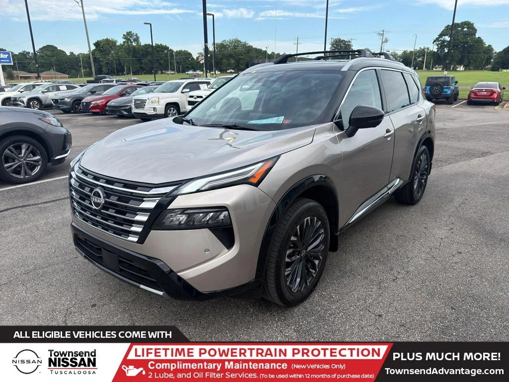 Used 2026 Champagne Silver Metallic/Super Black Nissan Platinum image 1