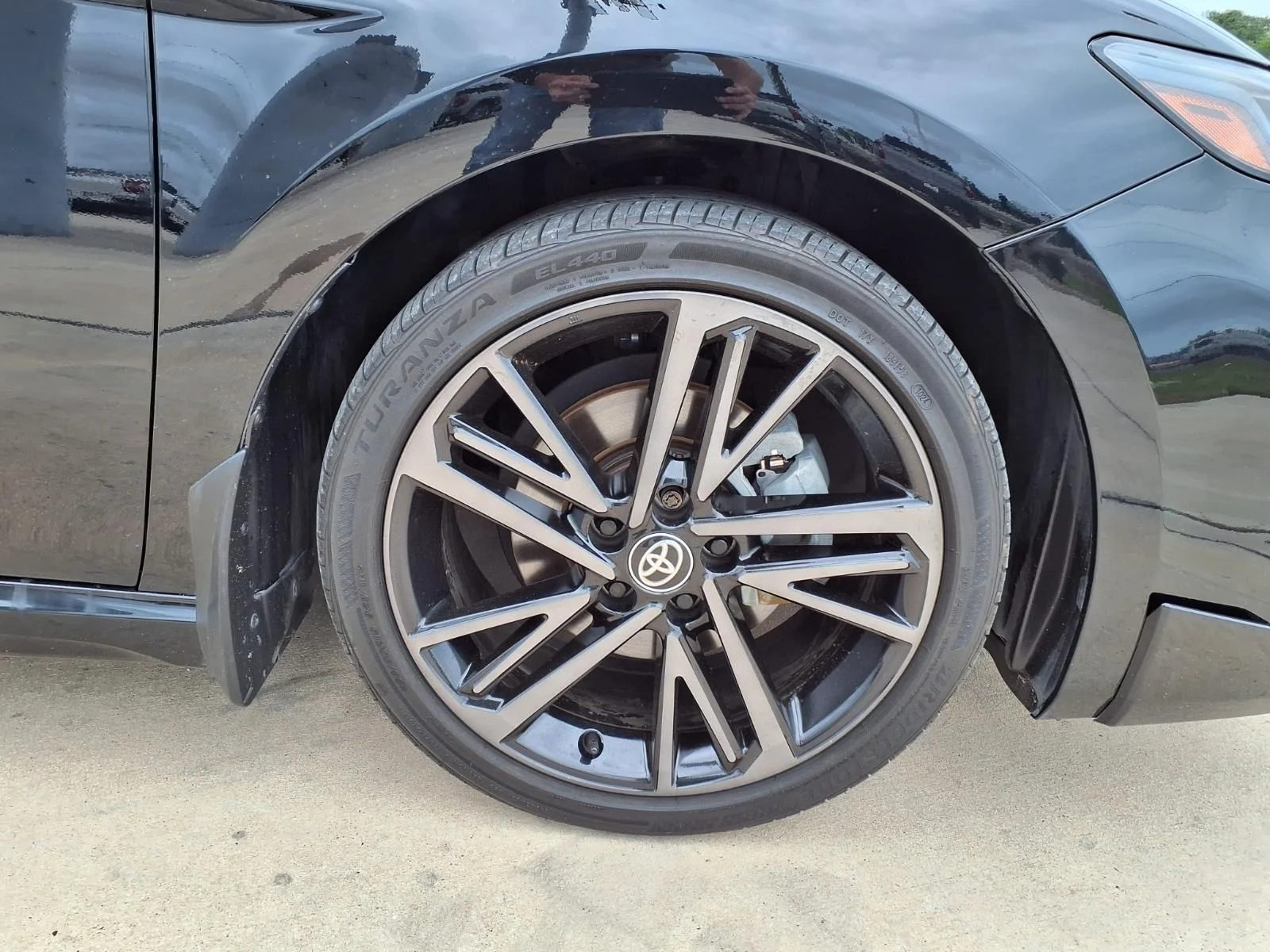 Certified Used 2025 Black Toyota XSE image 9