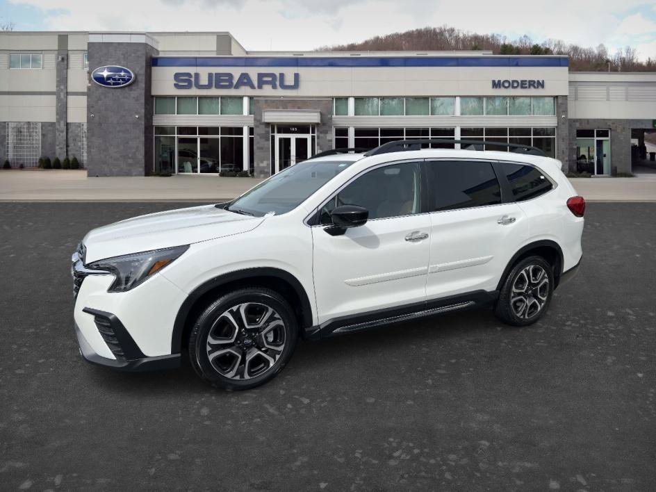 Used 2024 Crystal White Pearl Subaru Touring image 1