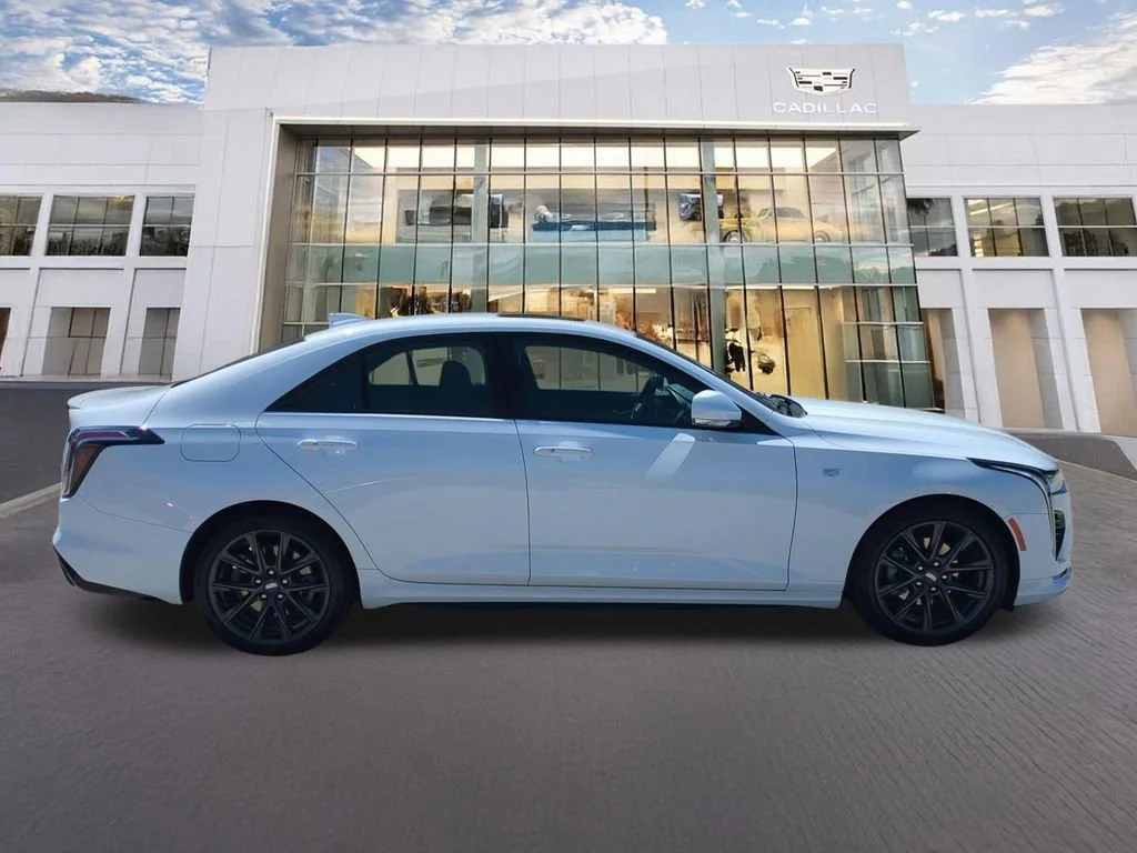 Used 2025 Summit White Cadillac Sport image 4