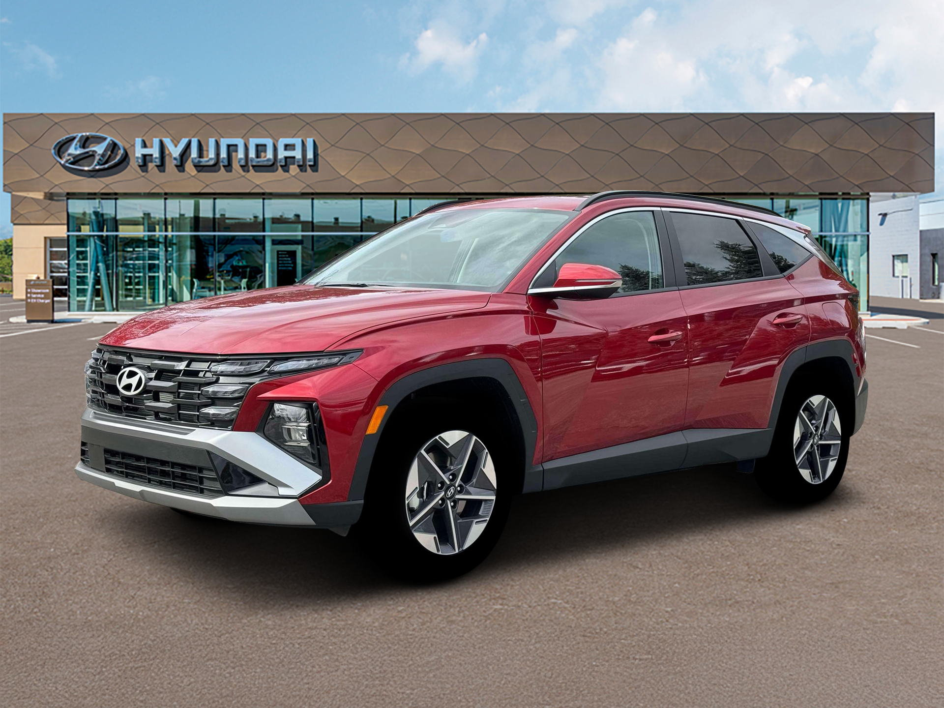 New 2026 Red Hyundai SEL Premium AWD image 2