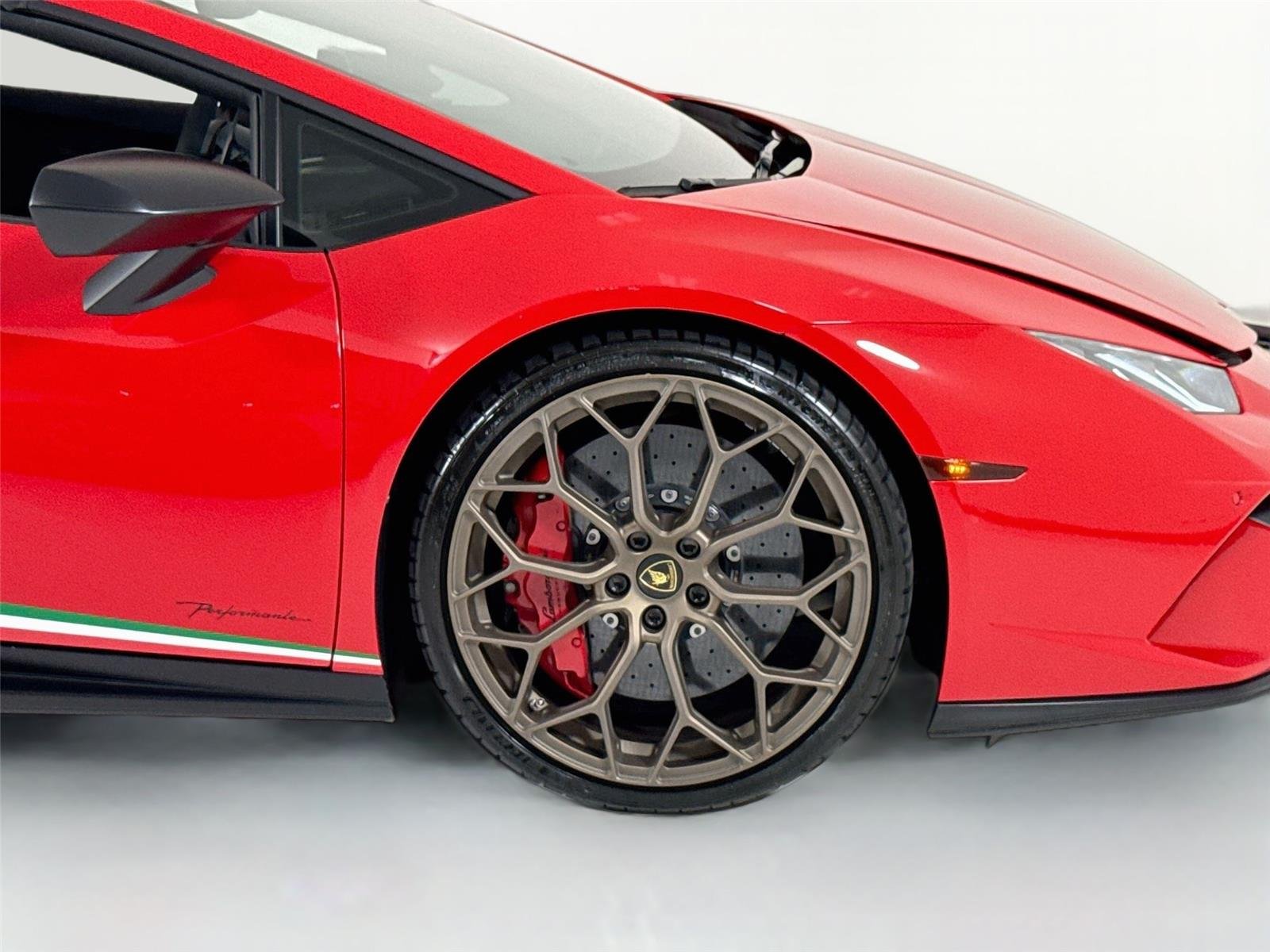 Used 2018 Rosso Mars Metallic Lamborghini Performante | RYFT Exhaust | Narvi 20