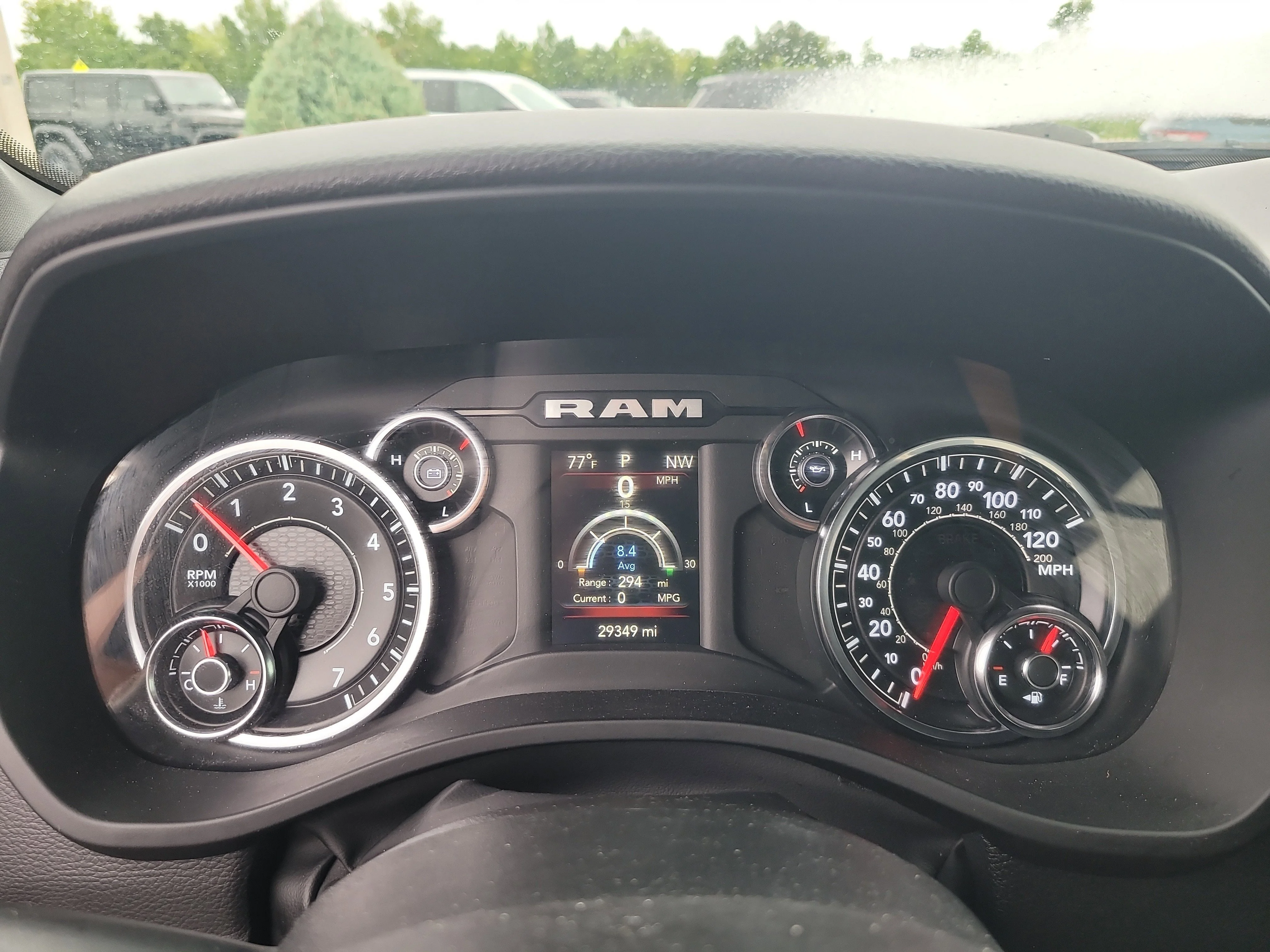 Used 2023 Patriot Blue Pearlcoat Ram Big Horn image 29