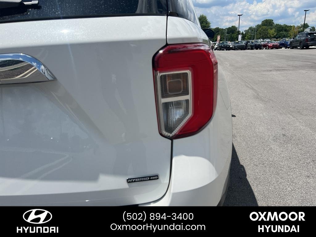 Used 2020 Star White Metallic Tri-Coat Ford Limited HYBRID image 21