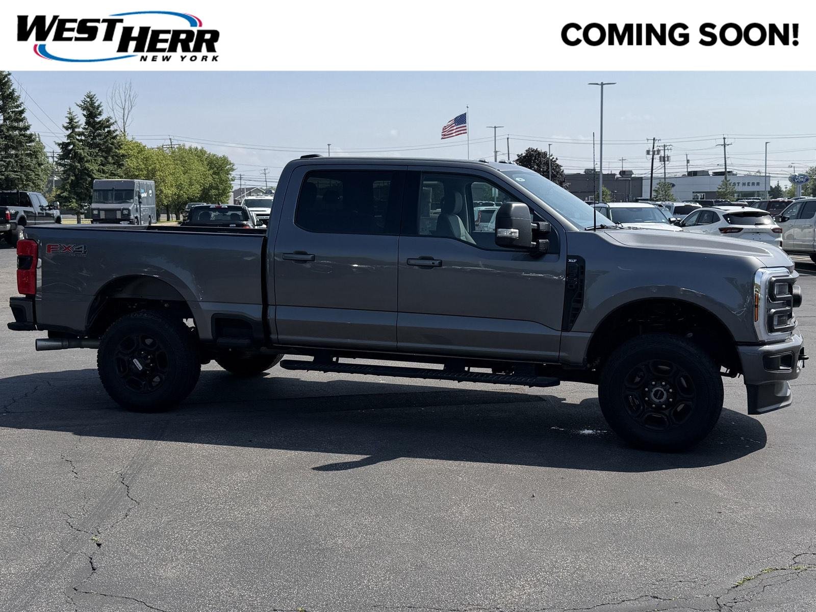 Used 2024 Carbonized Gray Ford XLT image 1