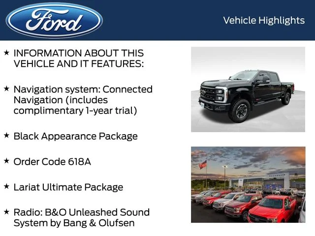 Used 2024 Black Ford Lariat image 5
