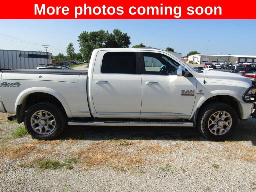 Used 2017 White Ram Laramie Longhorn image 6