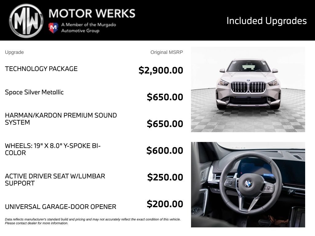 New 2026 Space Silver Metallic BMW xDrive28i image 4