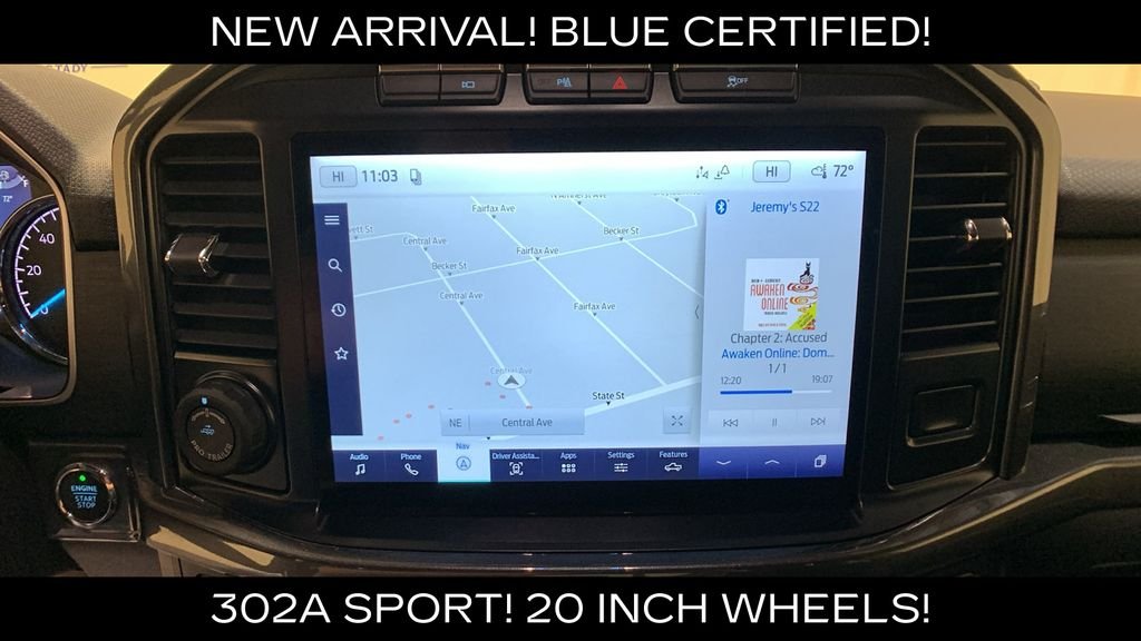 Certified Used 2022 White Metallic Ford XLT image 39