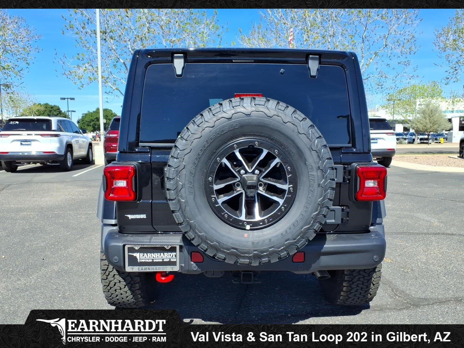 New 2026 Black Clear-Coat Exterior Paint Jeep Rubicon X image 5