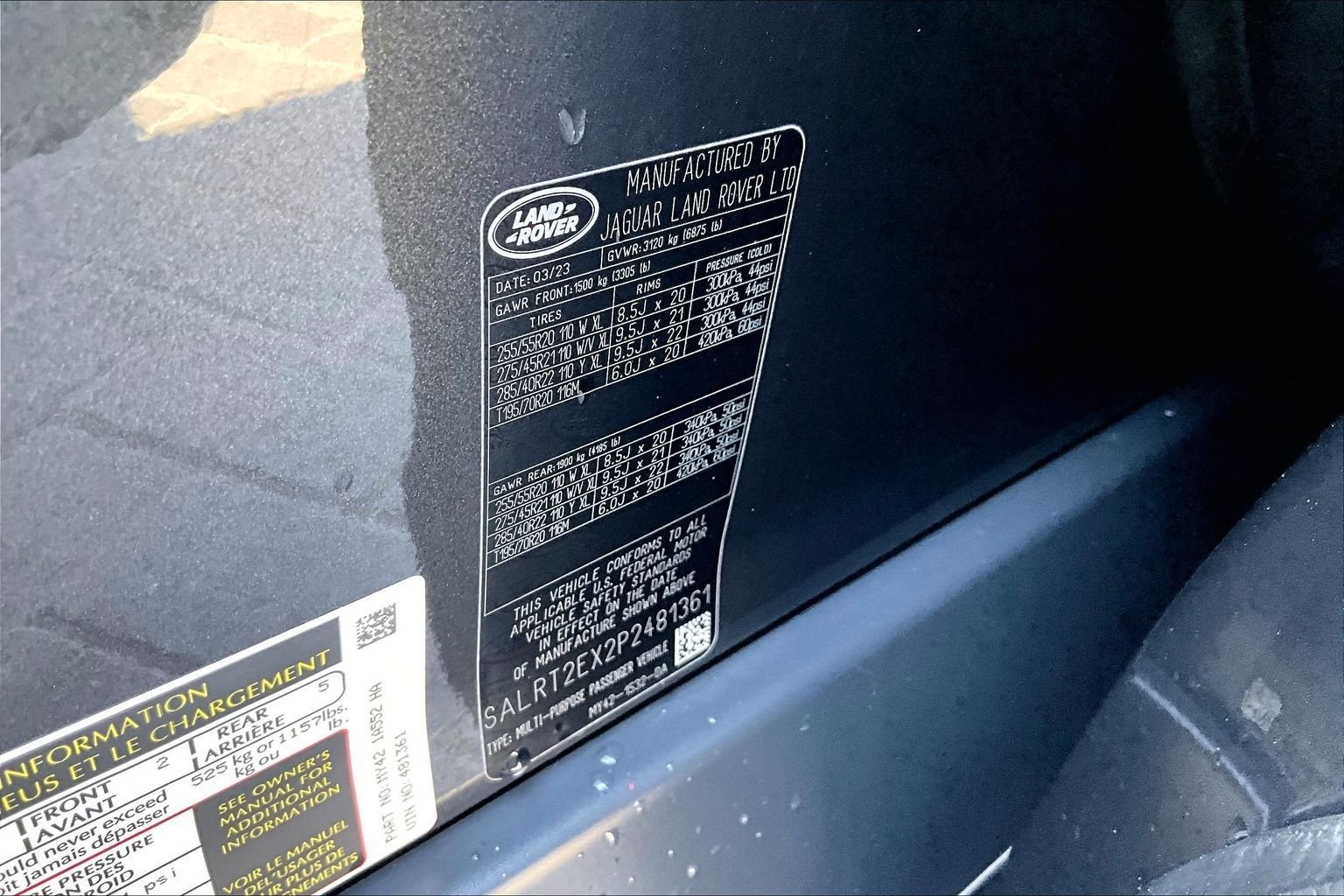 Certified Used 2023 Gray Land Rover S R-Dynamic image 34