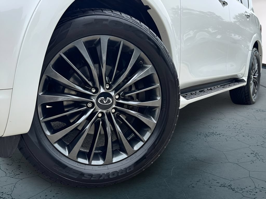 Used 2021 Moonstone White INFINITI Premium Select image 2