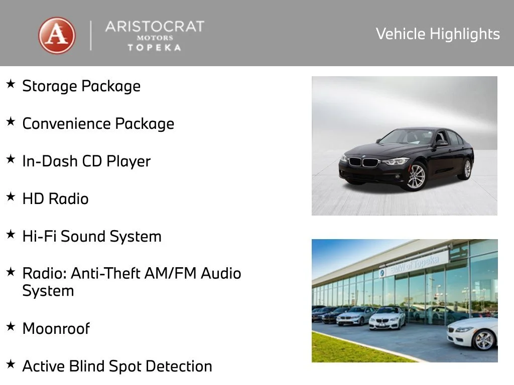 Used 2018 BMW 3 Series 320i with VIN WBA8A3C59JA494389 for sale in Kansas City