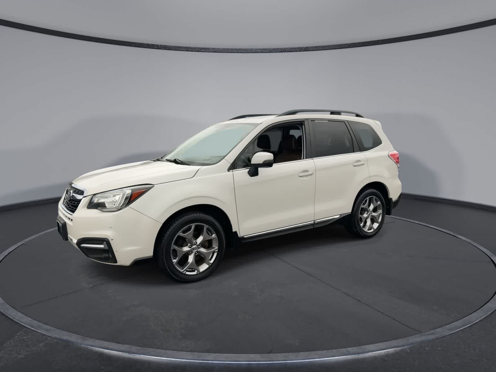 Used 2017 Crystal White Pearl Subaru Touring image 4