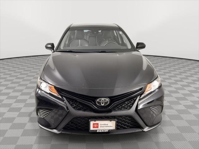 Certified Used 2020 MIDNIGHT BLACK METAL Toyota  image 4