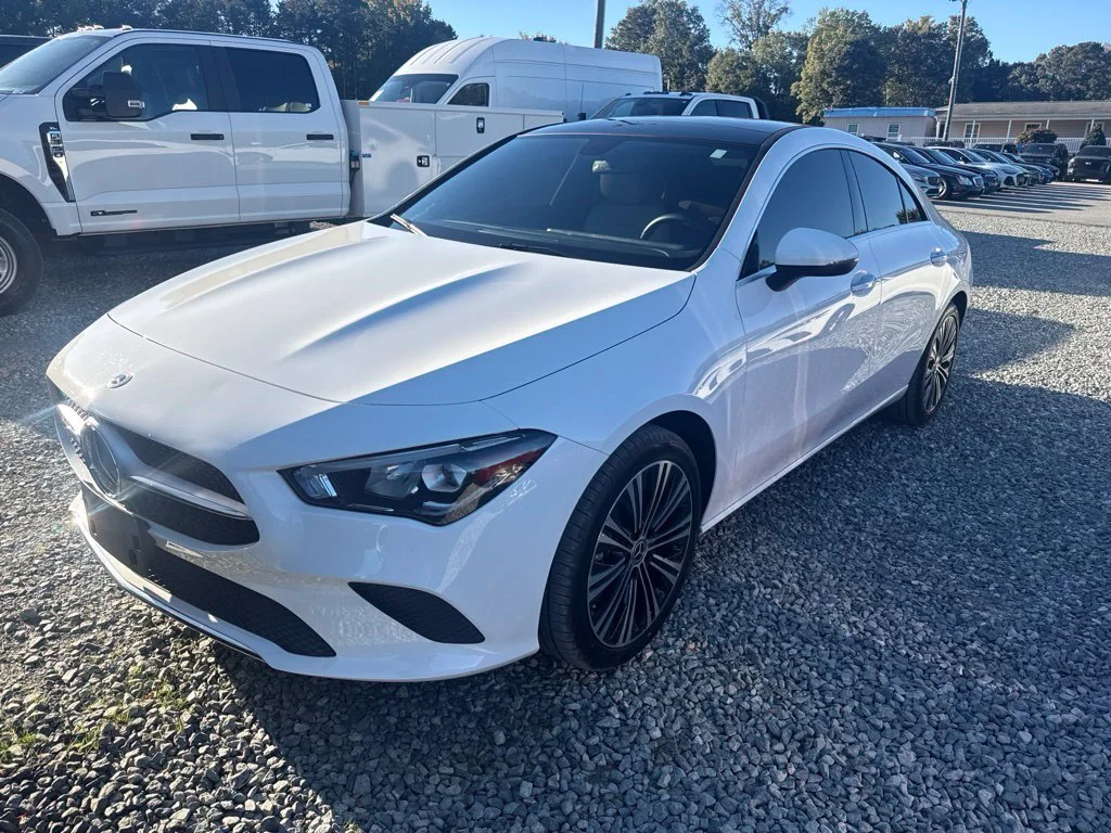 Used 2023 White Mercedes-Benz CLA 250 image 1
