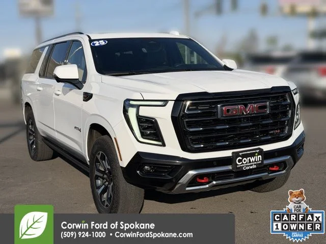 Used 2025 Summit White GMC AT4 image 1