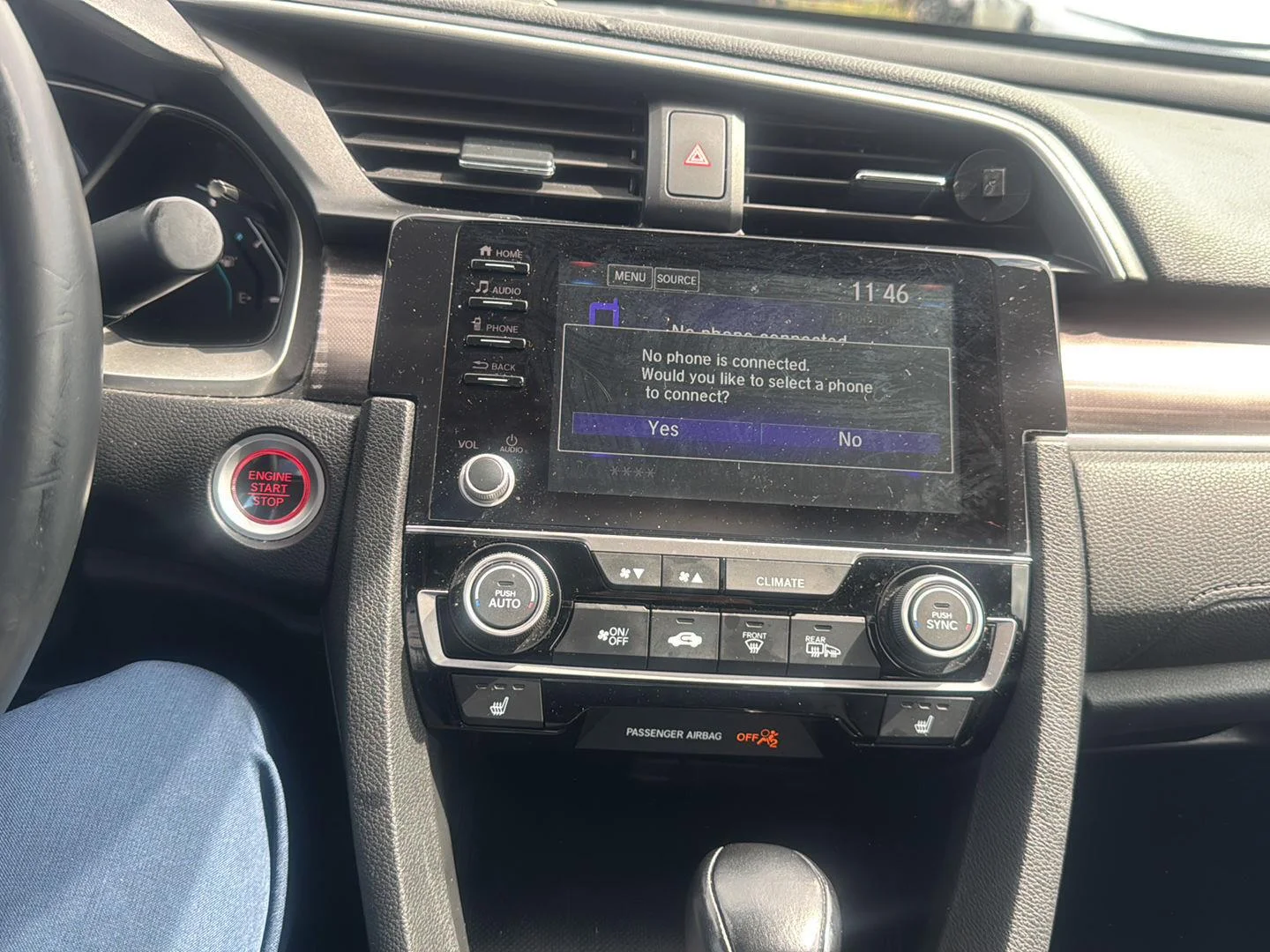 Used 2019 Aegean Blue Metallic Honda EX image 9