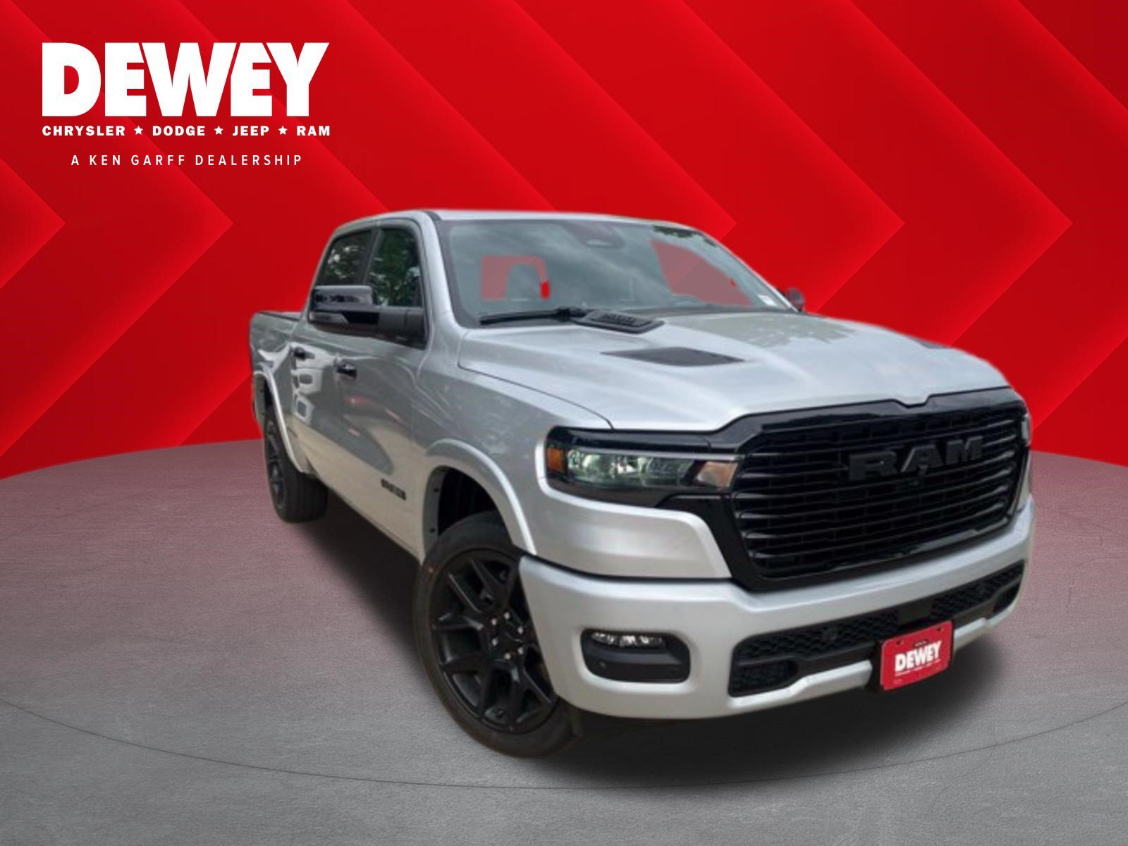 New 2026 Silver Zynith Exterior Paint RAM Laramie image 1