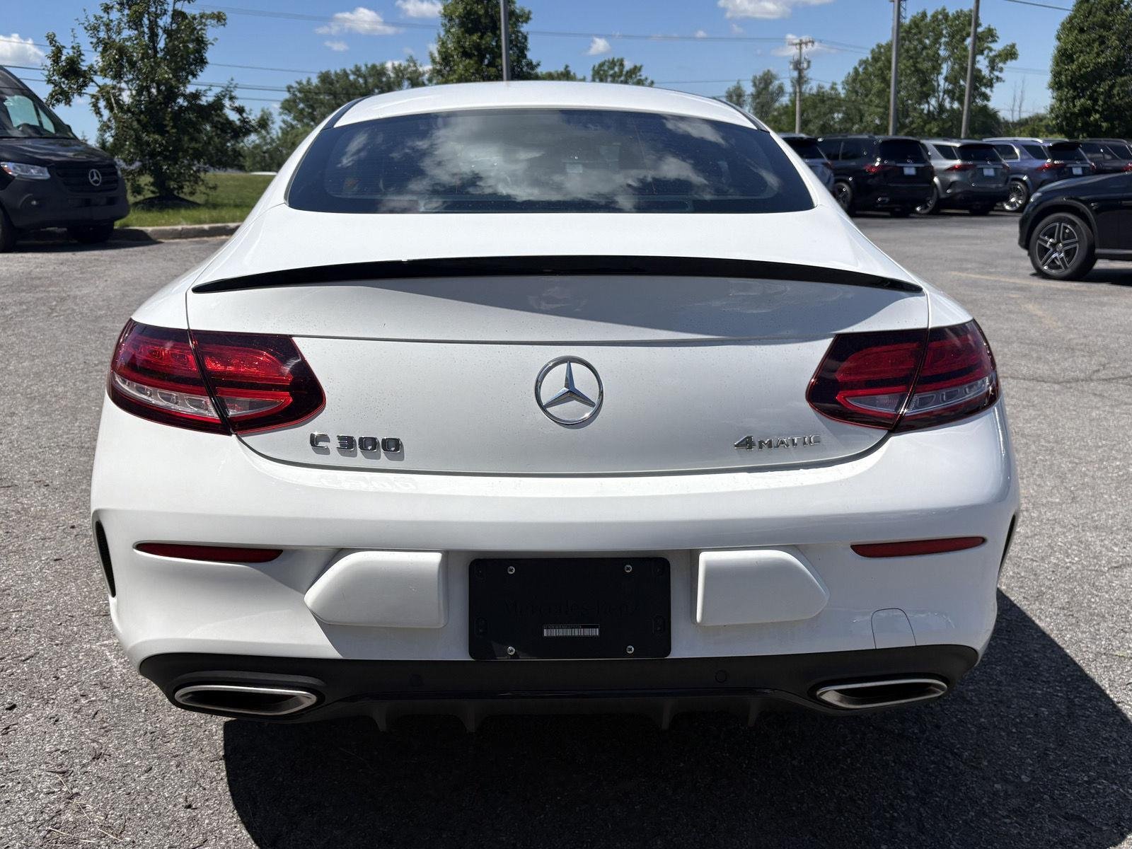 Certified Used 2021 Polar White Mercedes-Benz C 300 image 4