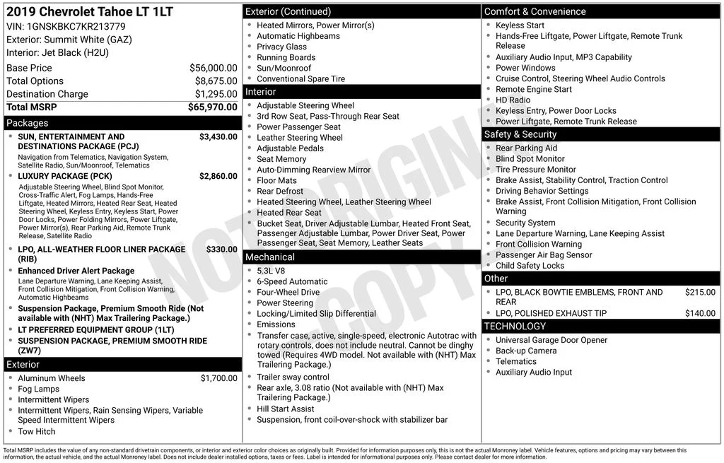 Used 2019 White Chevrolet LT image 2