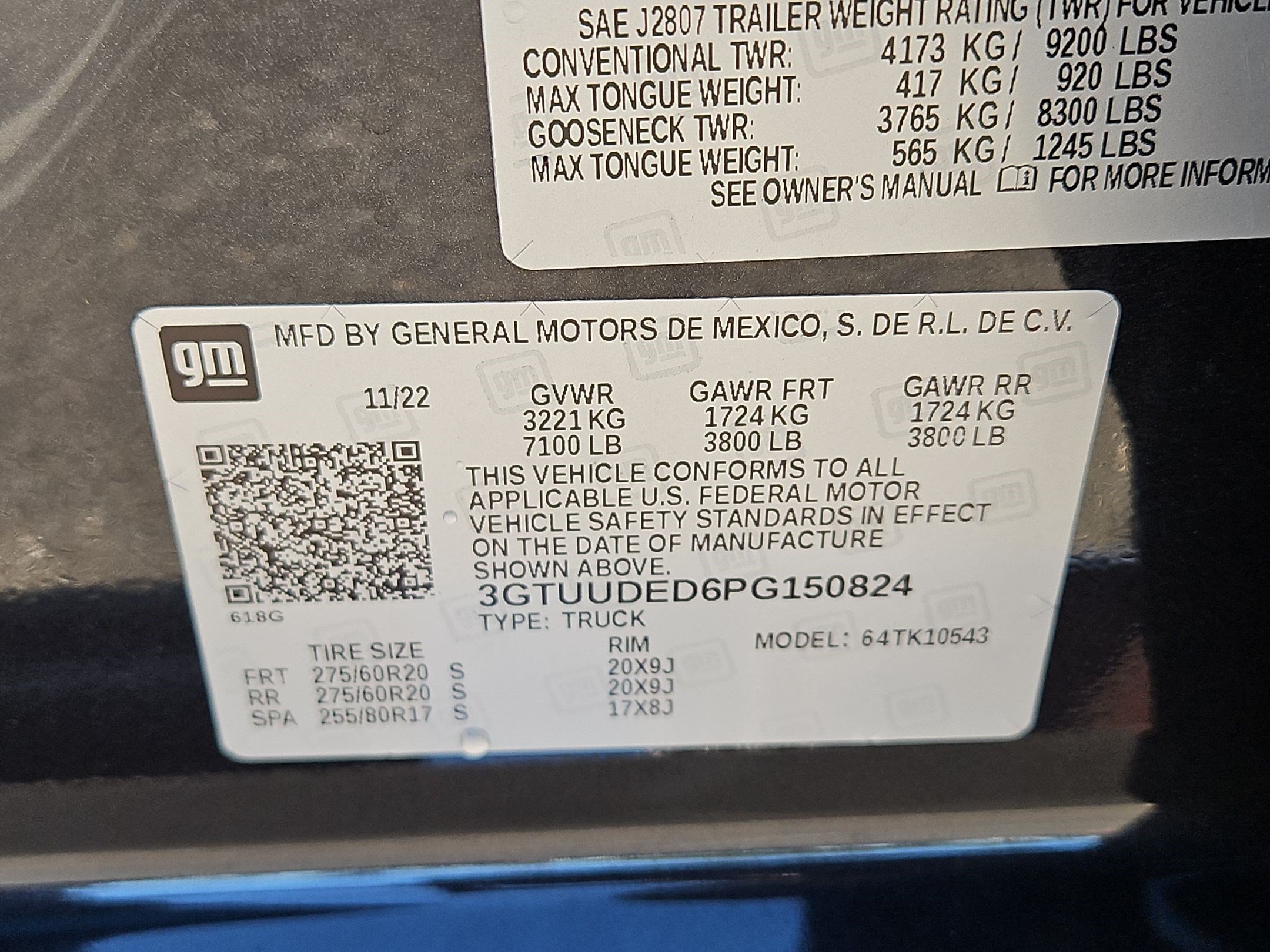 Certified Used 2023 TITANIUM RUSH METALLIC GMC SLT image 33