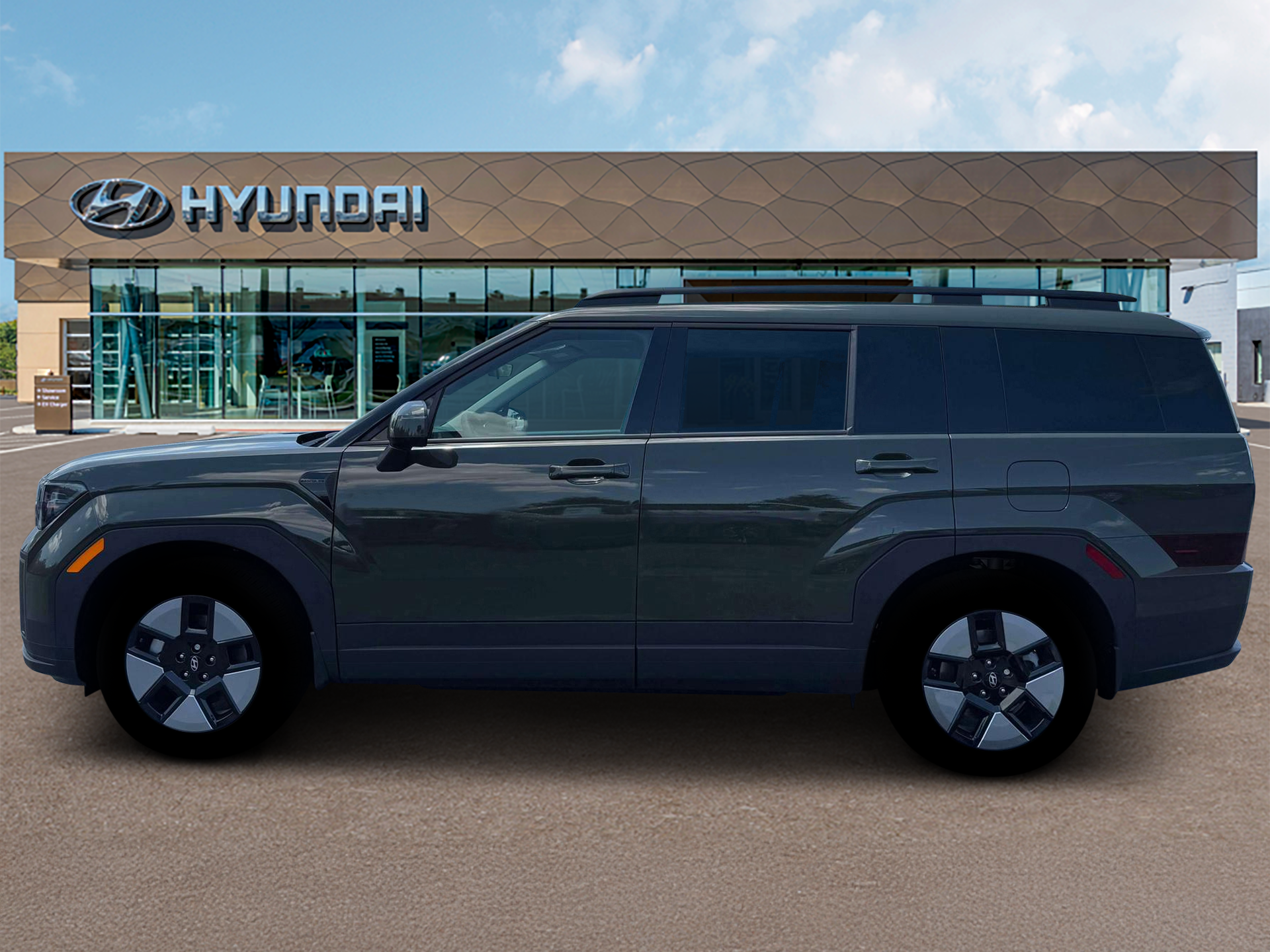 New 2026 Green Hyundai SEL image 3
