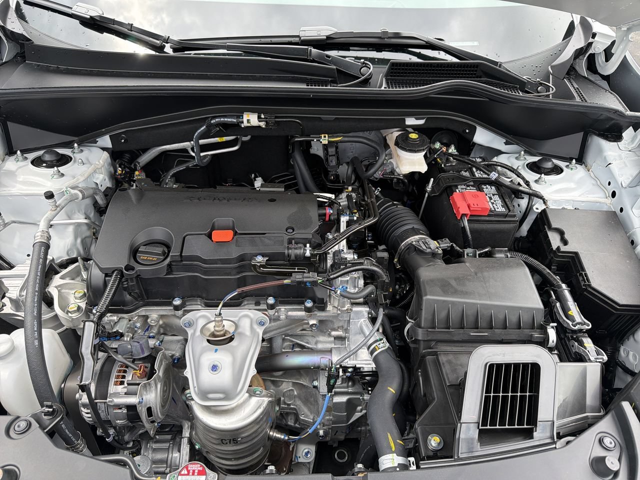 New 2027 Platinum White Pearl Honda Sport AWD CVT image 24