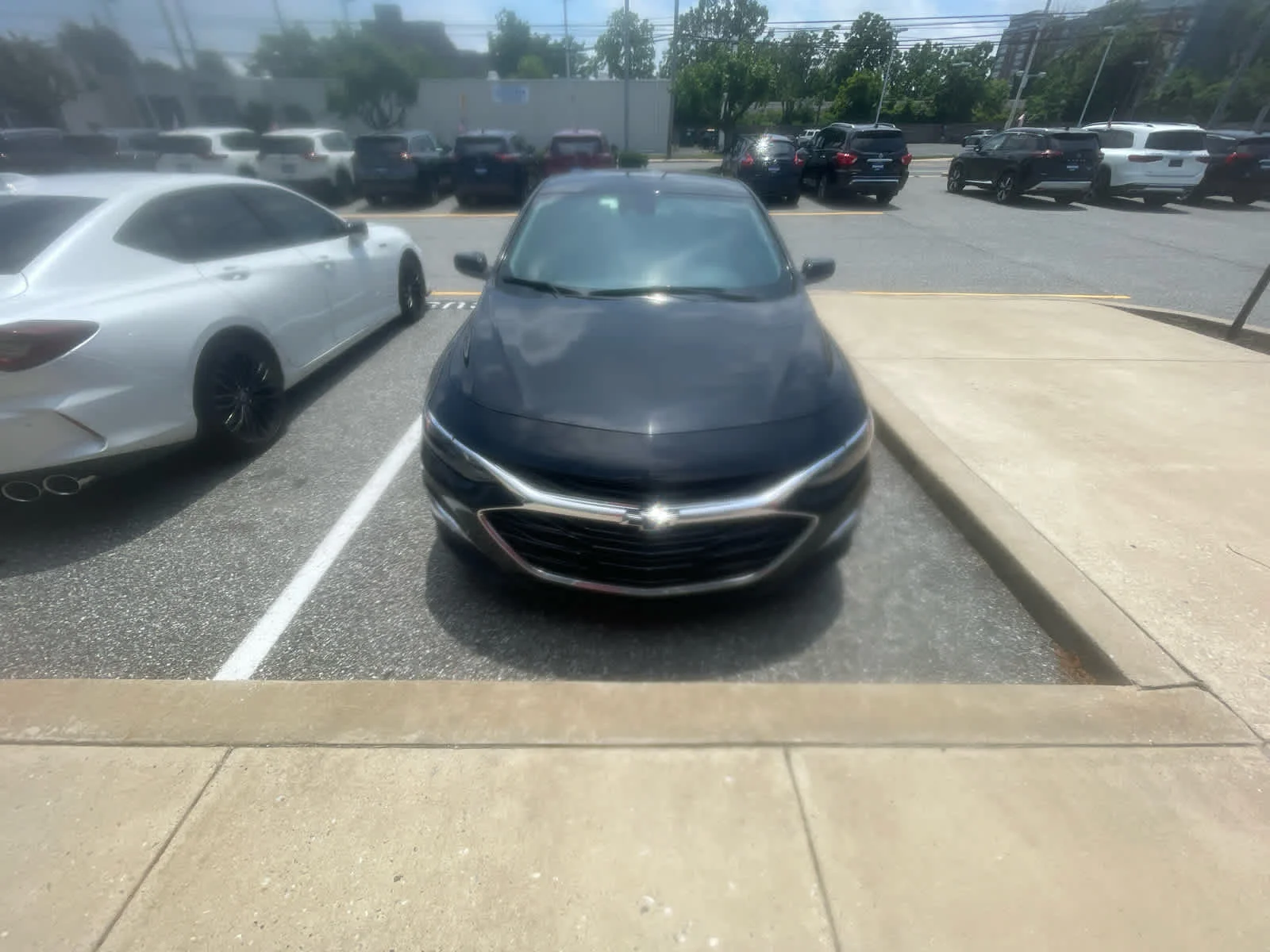 Used 2021 Mosaic Black Metallic Chevrolet RS image 2