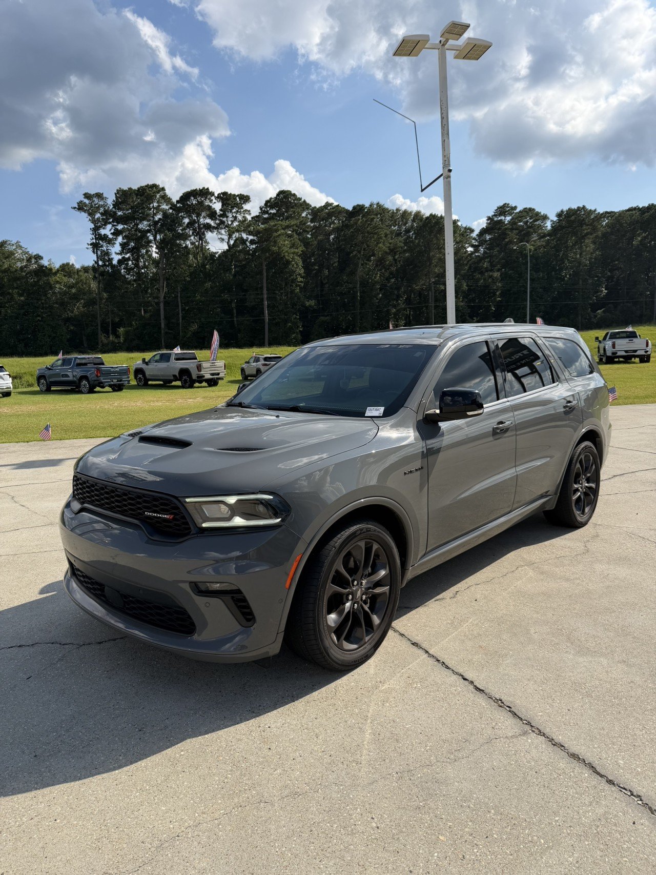 Used 2022 Gray Dodge R/T Plus image 1