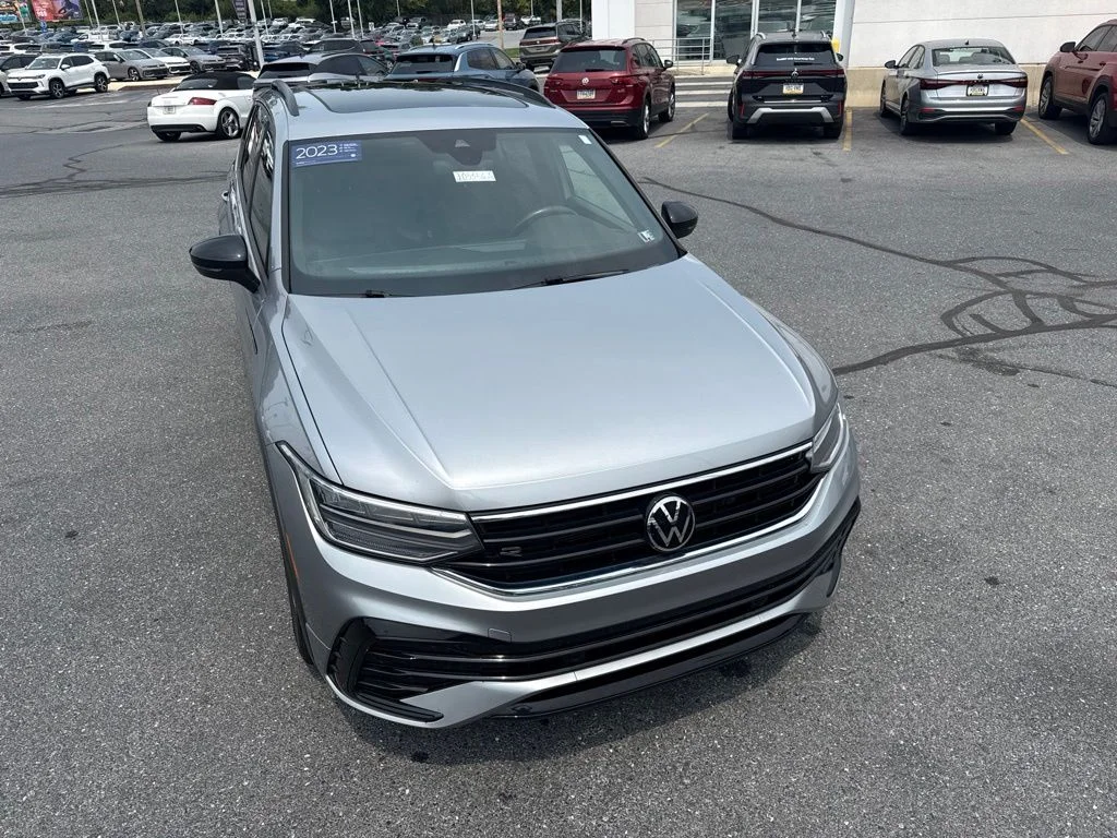 Certified Used 2023 Pyrite Silver Metallic Volkswagen 2.0T SE R-Line Black image 8