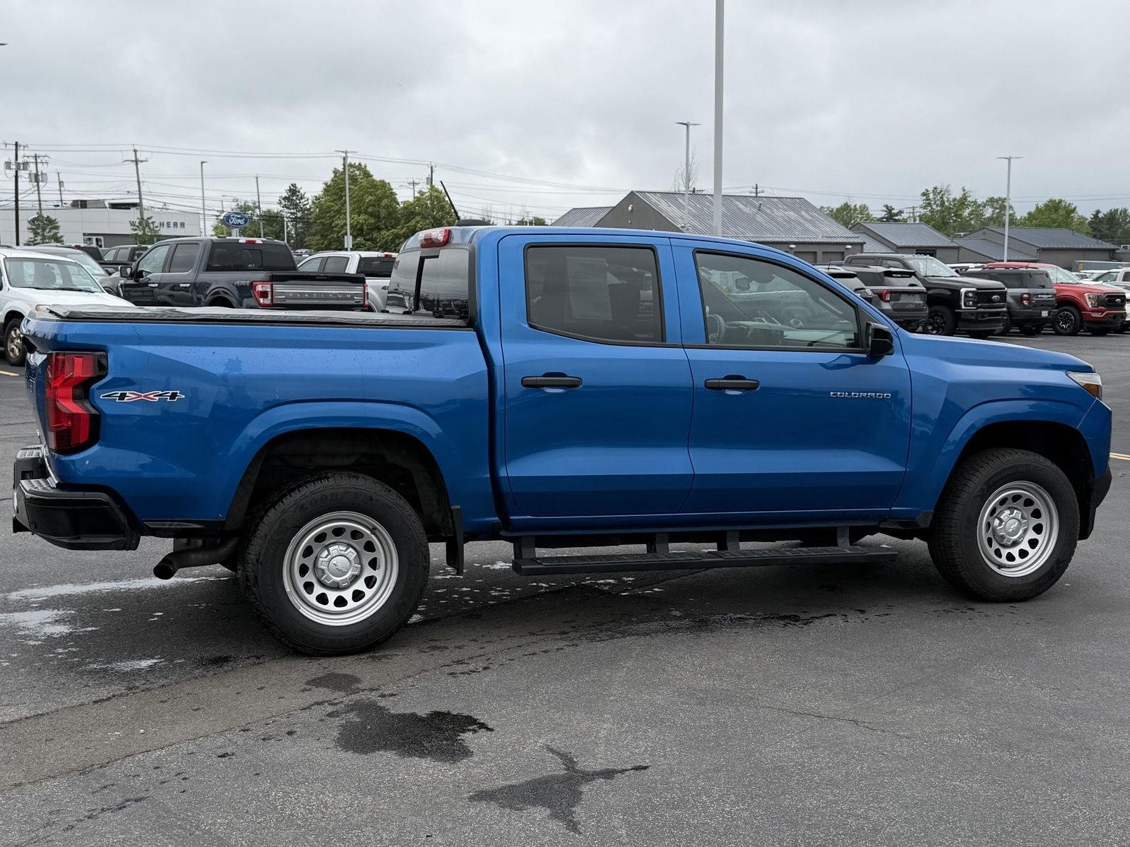 Used 2023 Glacier Blue Metallic Chevrolet 4WD Work Truck image 5
