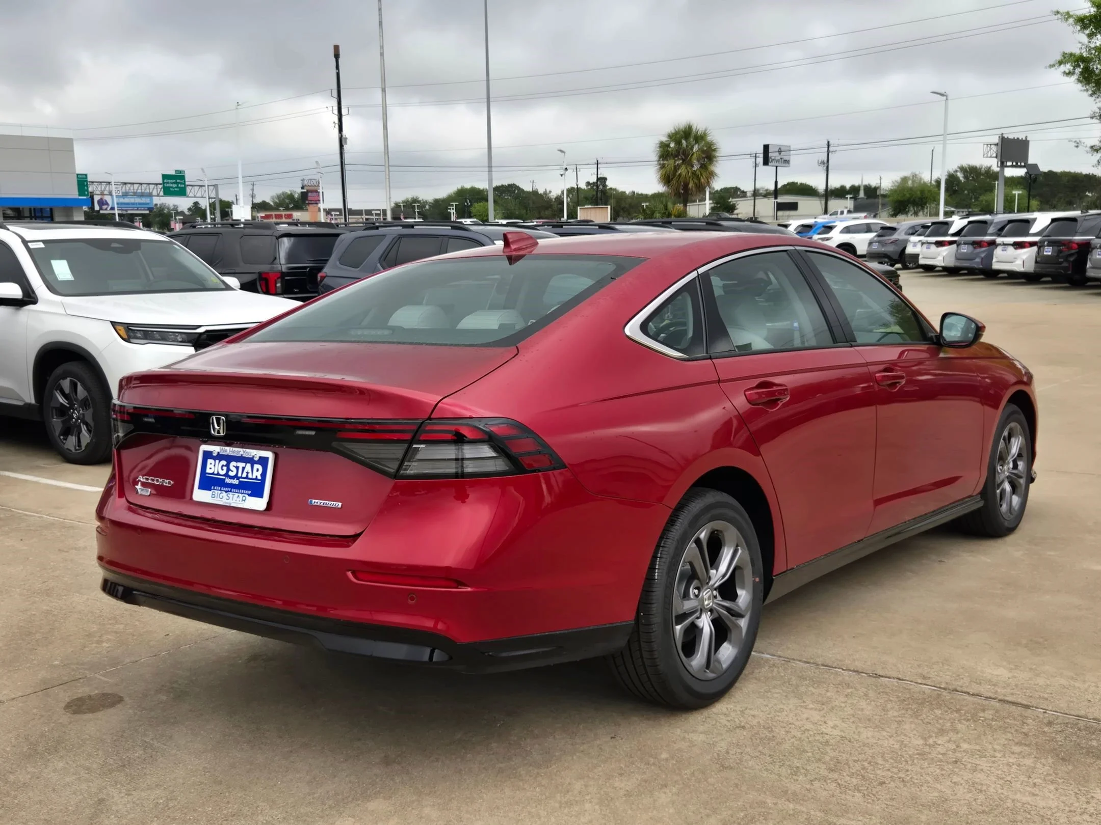 New 2026 Radiant Red Metallic Honda EX-L image 4